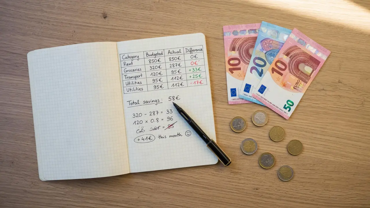 Foglio di calcolo per pianificazione budget di gioco